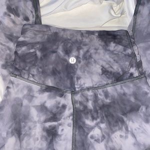 Lululemon cross waist Diamond dye align